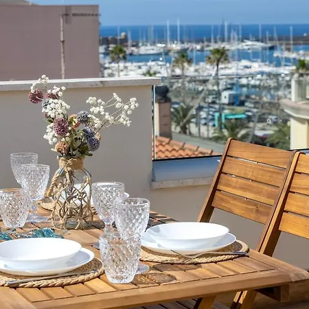 Blue Harbor Terrace View Unit With Terrace Overlooking The Sea Alghero